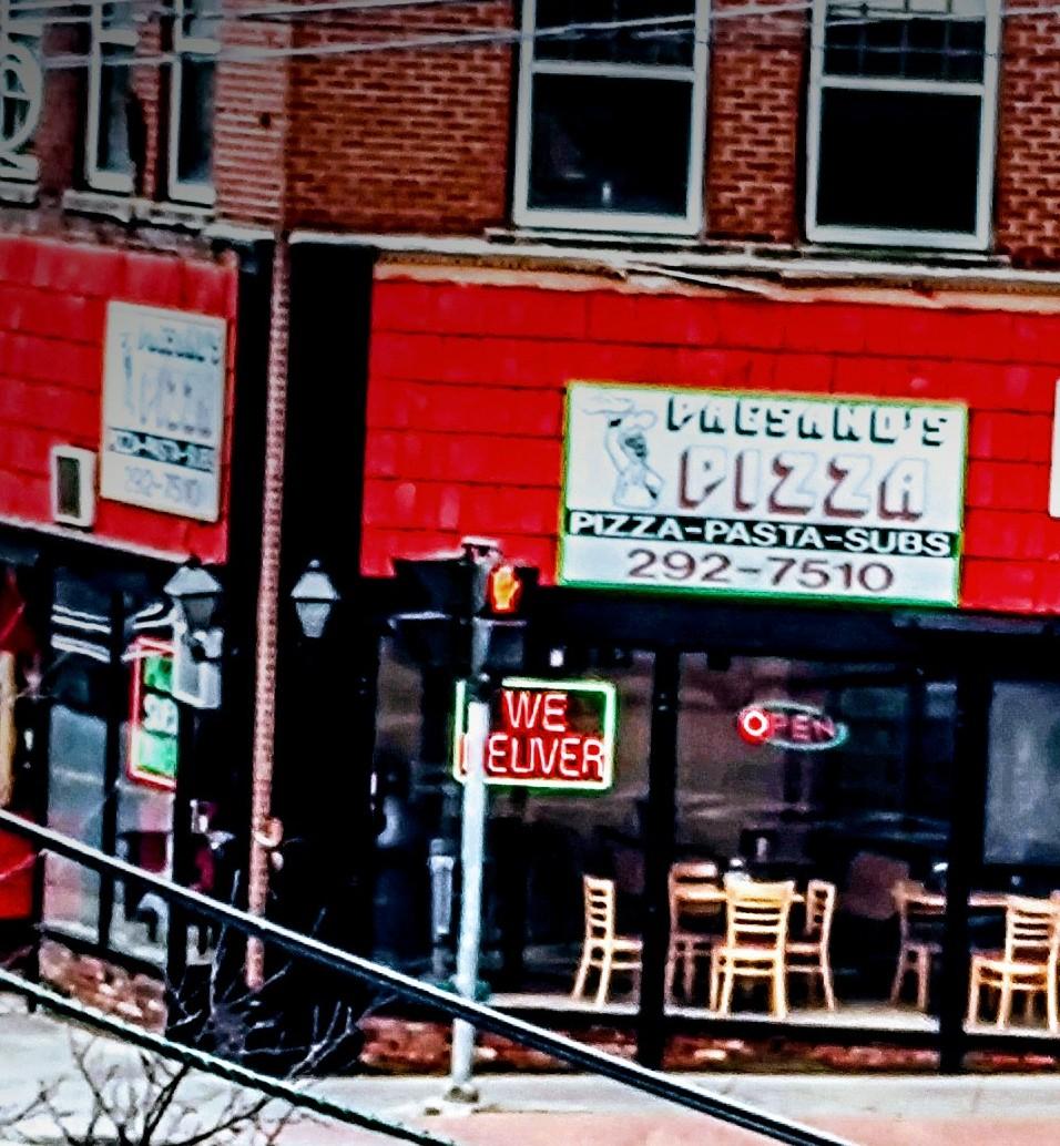 Paesanos Pizzeria Menu